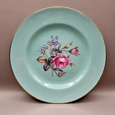 Buy Rare Spode Copeland's Turquoise Green And Floral China Plate • 45£