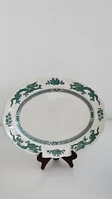 Buy Vintage 1920s Booths Of Staffordshire Green Dragon Platter • 15£