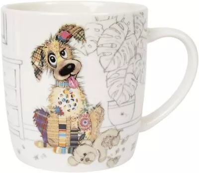 Buy Fine China Mug Murphy Utt Dog Coffee Cup Animal Drawing Design Collectible Gift • 9.99£