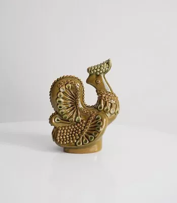 Buy Rare Vintage Ukraine USSR Majolica Pottery Vynohradiv Fire Bird • 120£