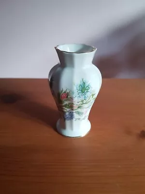 Buy Aynsley Wild Tudor - Vintage Bone China Adorable Mini Vase • 7.99£
