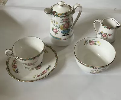 Buy Vintage Lawleys Regent Street Wu Ting Bone China Small Miniature Tea Set • 10£