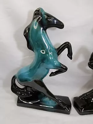 Buy Vintage Blue Mountain Arts Pottery Rearing Horse About 12  • 23.33£