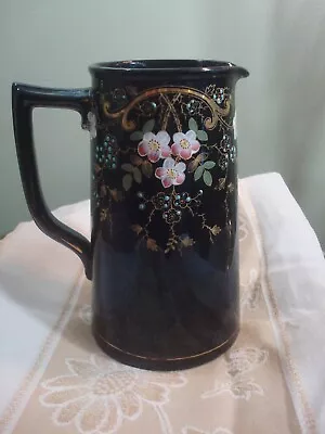 Buy Vintage Chatsworth Pottery China Pitcher Tankard Made In England Hand Painted • 23.34£