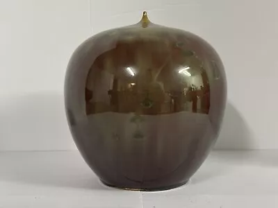 Buy Vintage Art Pottery Crystalline Feelie Weed Pot Unknown Mark Art Pottery Vase • 41.94£