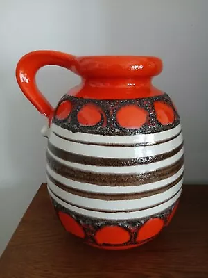 Buy Scheurich Keramik West Germany Vase 484-30 Fat Lava Vintage Pottery Mid Century • 48£