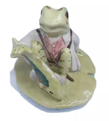 Buy Beatrix Potter Figurine Beswick [ JERMY FISHER CATCHES A FISH BP 10a ]  • 24.95£