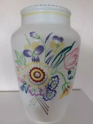 Buy POOLE POTTERY ELABORATE  PATTERN SHAPE 595 VASE. 9  Tall VGC • 55£