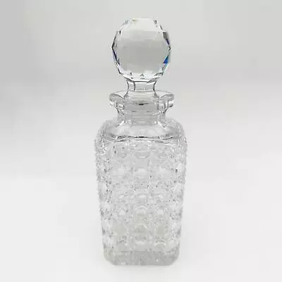 Buy ANTIQUE CUT GLASS DECANTER VICTORIAN C1900 • 65£