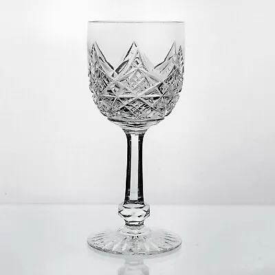 Buy Baccarat Colbert Cut Wine Glass, Antique C.1910 French Crystal 2.5oz 4 7/8  • 60.58£