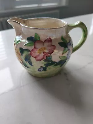 Buy Vintage Maling Pottery - Floral Milk/Cream Jug  • 10£