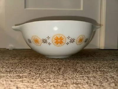 Buy Pyrex 4 QT Town And Country Pattern 444 Cinderella Nesting Mixing Bowl • 27.91£