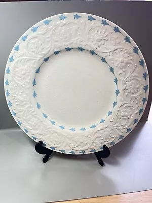 Buy Antique Booths Pottery  Corinthian  Victoria Decorative Plate - Blue And White • 35£