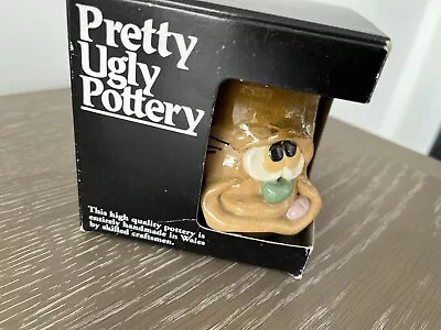 Buy Vintage Pretty Ugly Pottery Ugly Mug • 8£