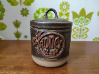 Buy Vintage Tremar Honey Pot With Lid Presingoll Pottery Cornwall 1970s 5  (PB) • 10£