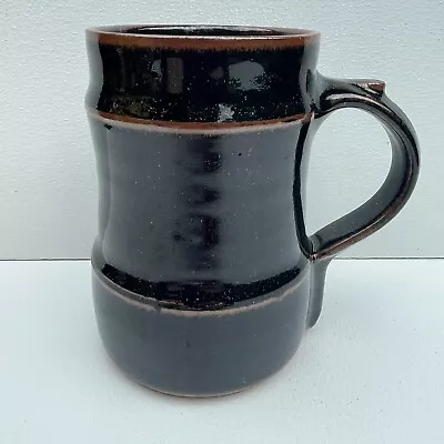 Buy Winchcombe Studio Pottery Stoneware Tankard 13cm Mug Tenmoku Glaze Unused • 34.99£