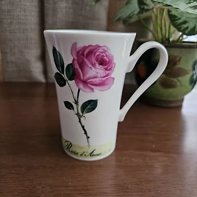 Buy Roy Kirkham Fine Bone China Mug  “ Rose D’amour” Made In England 2000 • 15.95£