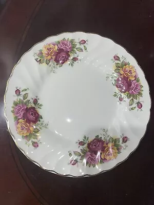 Buy SET OF 6 ROSE GARDEN Ironstone Ware By MYOTT Dessert Plate 6 3/4  • 61.51£