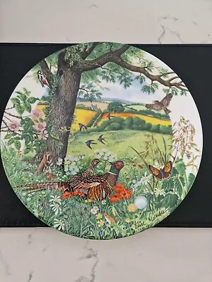 Buy Wedgewood ' Meadows And Wheatfields ' Pristine Quality Limited Edition Plate • 1£