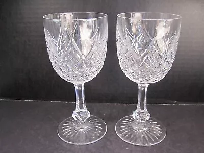 Buy Set Of 2 VTG Baccarat Co. COLBERT Pattern Stemmed Water Goblets 7.25  Tall MINT • 55.92£