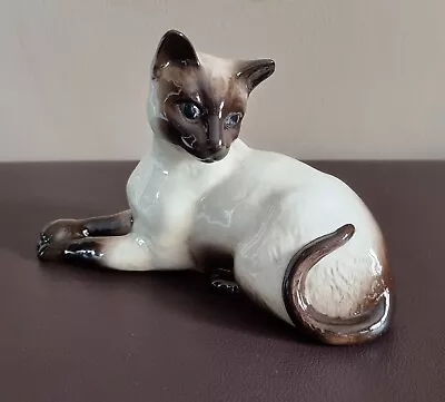 Buy Vintage Beswick Siamese Cat Figurine Ornament No 1558 *Slight Damage* • 8£