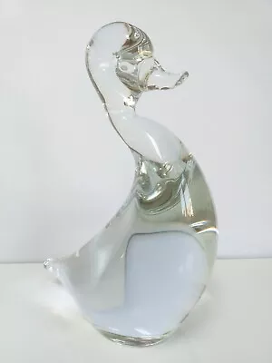 Buy Vintage WEDGWOOD Clear Glass Duck • 9.95£