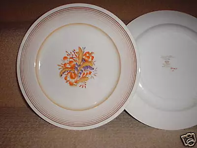 Buy Losol Ware Tudor Art Deco Floral Design  Dinner Plate • 8.75£
