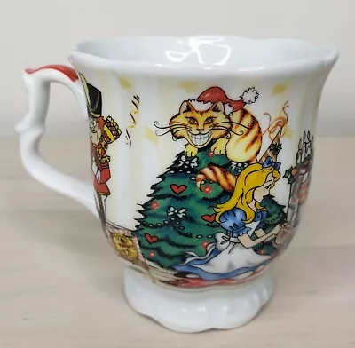 Buy Paul Cardew Alice In Wonderland Christmas Tea Party Mug Cup • 13.97£