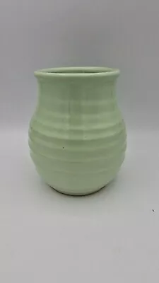 Buy Denby Stoneware Green Ribbed Vase. Vintage. Mint Green. 5.5  Tall • 14.99£