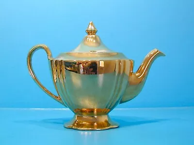 Buy 1950's Royal Winton Grimwades  Teapot, Classical Design Covered In Rich Gilding • 24.99£