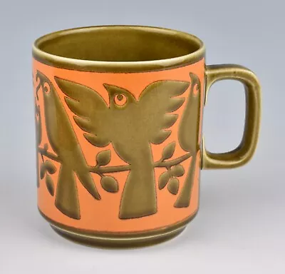 Buy Vintage Hornsea Pottery Bird Mug (Green) By John Clappison 1969-75 • 39.99£