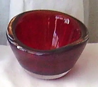 Buy Coloured Glass Orrefors Sven Palmquist Small Bowl Vintage • 35£