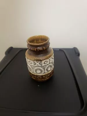 Buy West German Pottery Small Vase 14cm Tall • 8.99£
