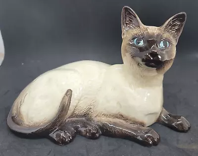 Buy Beswick England Ceramic Siamese Cat 1559 Figurine 7.25 Inches MINT  • 15£