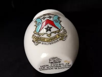 Buy Goss Crested China - STALYBRIDGE Crest - Windsor Urn - Goss. • 6.25£