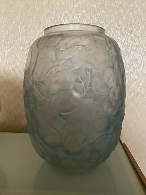 Buy Rene Lalique Glass Vase Monnaie Du Pape • 50£