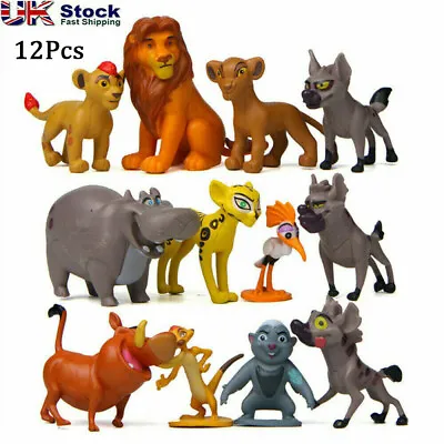 Buy 12pcs The Lion King Lion Guard Action Figure Playset Simba Kion Timon Pumbaa New • 7.56£