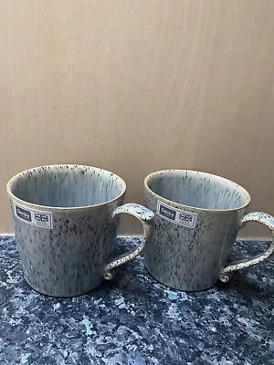 Buy Denby Halo Speckled Heritage Mugs X 2 New With Labels, Tea,Coffee.Kitchen* • 36.99£