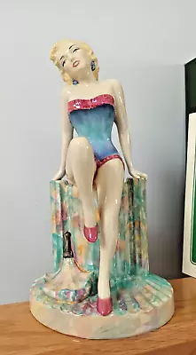 Buy Kevin Francis L/Ed Marilyn Monroe 10  Figurine Colourway 4 Turquoise Basque • 175£