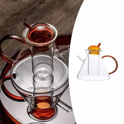 Buy Glass Teapot Heat-Resistant Tea Maker Tea Kettle Kung Fu Tea Maker Set For • 15.54£