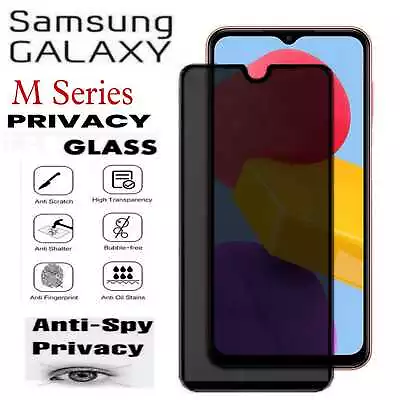 Buy For Samsung Galaxy M13 M23 F23 Privacy Anti-Spy Tempered Glass Screen Protector • 3.99£