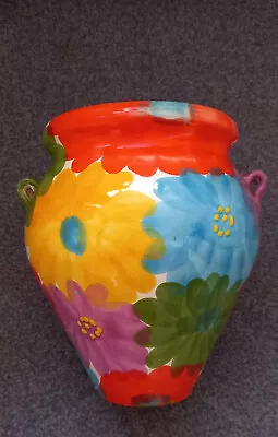 Buy Spanish Portugeuse Hanging Urn Wall Pot Orza De Pico Style Ceramic Pottery • 18£