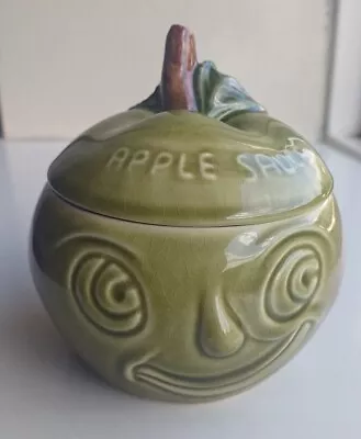 Buy Vintage Sylvac - Apple Sauce Face Pot - 4549 - Retro Glazed Ceramic • 16£