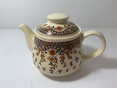 Buy Sadler England Teapot Floral Pattern Ceramic 15cm Diameter 14.5cm Height • 12£