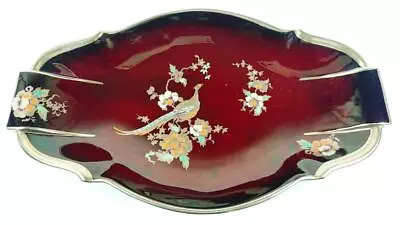 Buy Carlton Ware Pottery Rouge Royale Bowl 'Pheasant' Pattern Art Deco 1930s • 34.99£