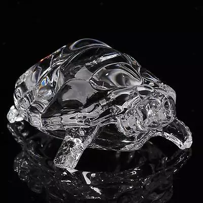 Buy Glass Turtle Figurine Animal Sculpture Tortoise Statue Art Craft Ornament For • 13.80£