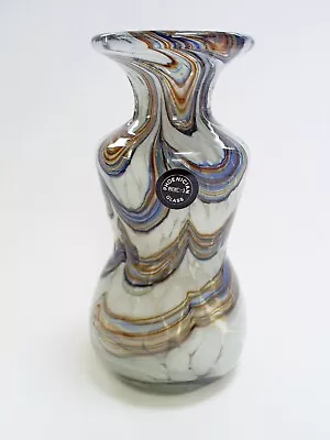 Buy Lovely Vintage Maltese Phoenician Cased Swirl Art Glass  6.9   Vase • 24.99£