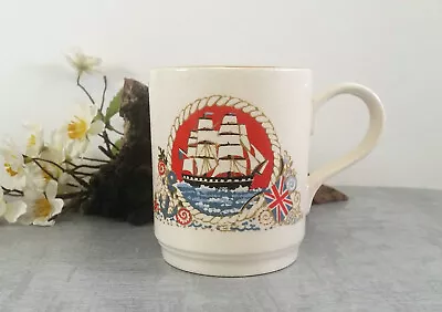 Buy Maritime England Mug Cardigan Pottery National Trust Ceramic Coffee Pat Albeck • 7.99£