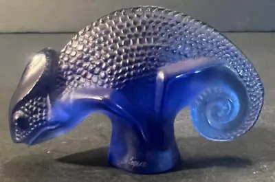 Buy Lalique Blue Chameleon  1 Of Over 400 Of My Lalique Listings • 138.86£