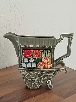 Buy Park Rose Vegetable Farm Cart  Creamer Jug Bridlington England  • 2.59£